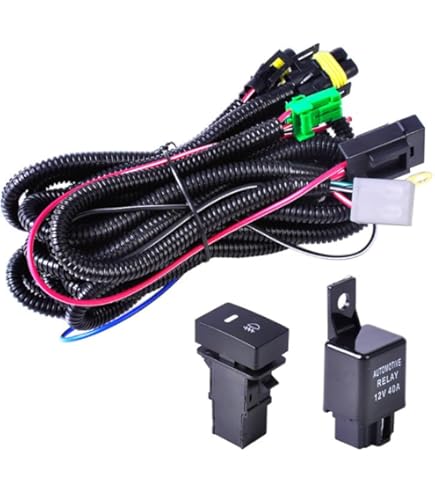 Amazon.co.jp: フォグランプ リレーハーネス フォグ 配線 LED